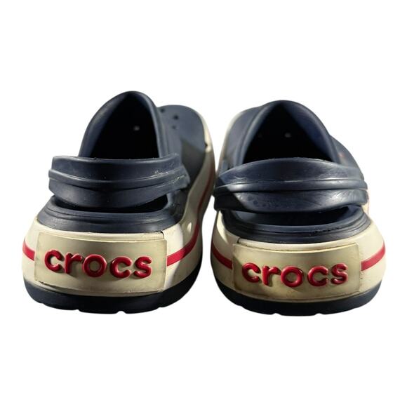 Crocs Unisex Adult Crocband Clog, Navy, 11 Mens / 13 Womens - Picture 3 of 9